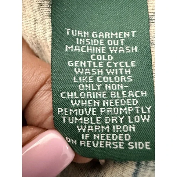 Lauren Jeans Co Ralph Lauren Top Women L Henley Aztec Southwest Boho Western - Picture 8 of 8